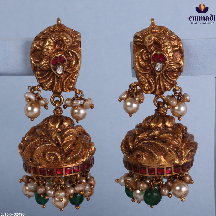 Jhumka Kundan Nakshi