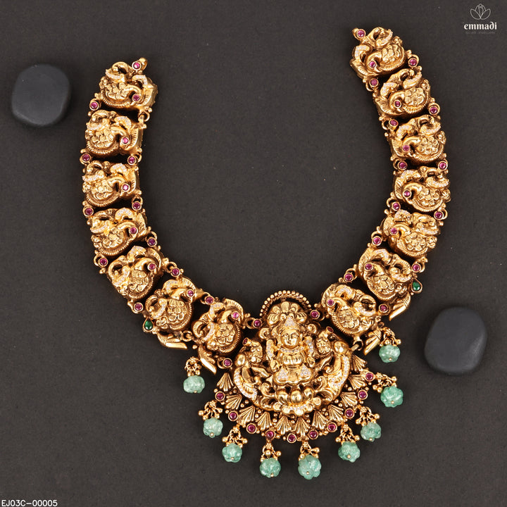 Short Necklace Kundan Nakshi