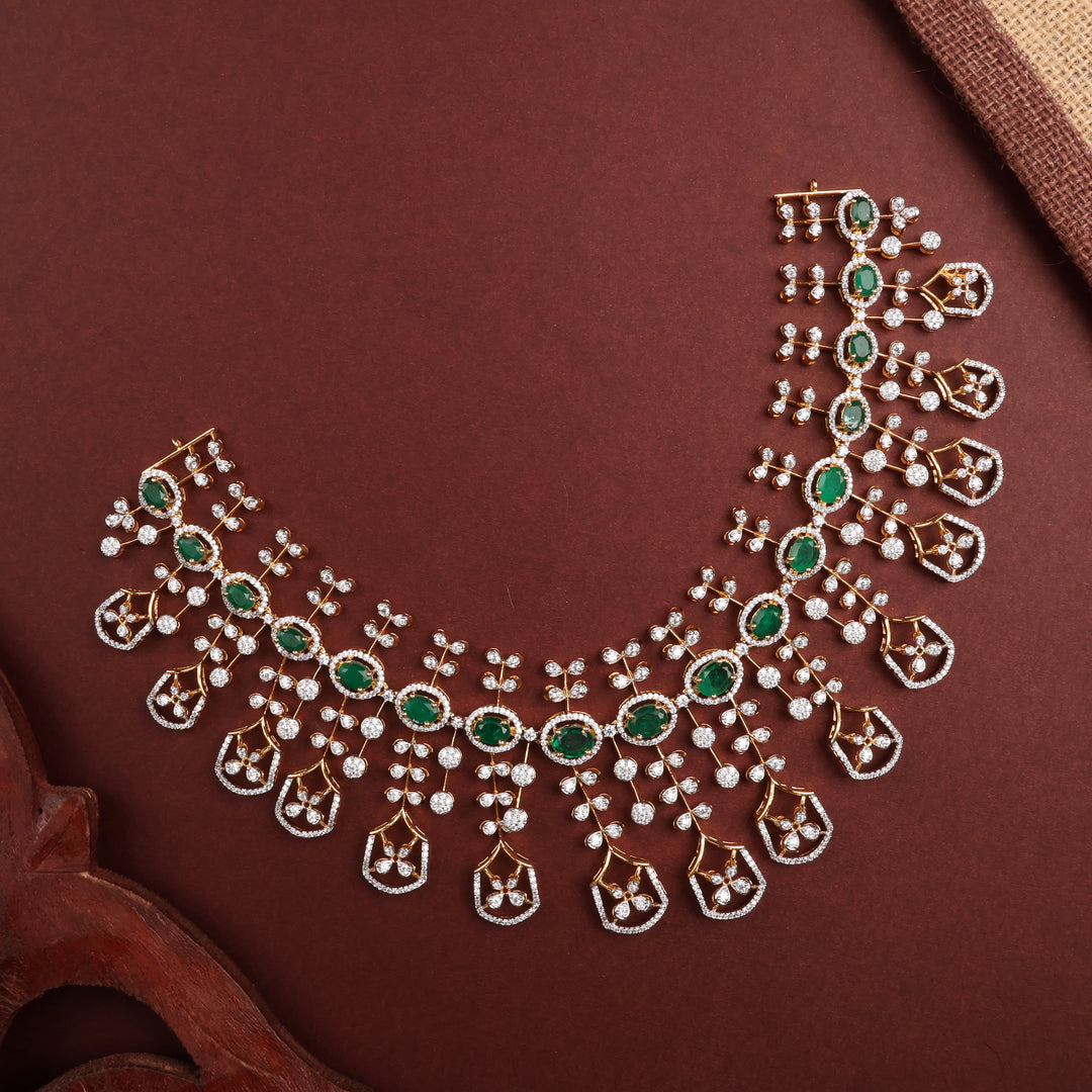 Short Necklace Premium Cz