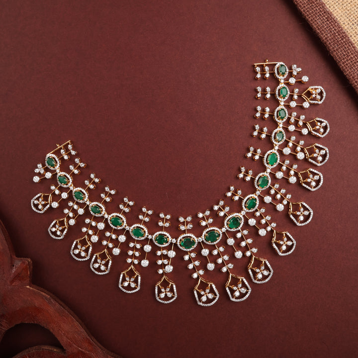 Short Necklace Premium Cz