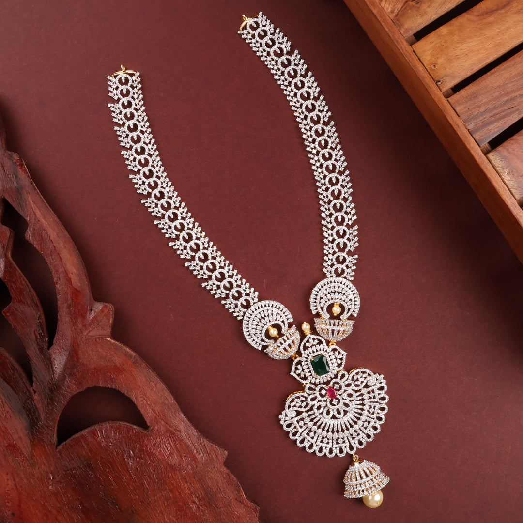 Long Necklace Premium Cz