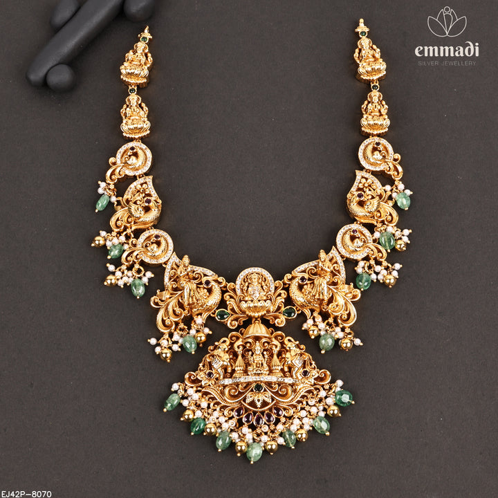 Short Necklace Premium Nakshi
