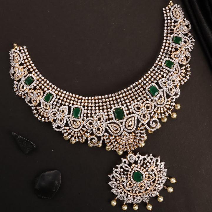 Short Necklace Premium Cz