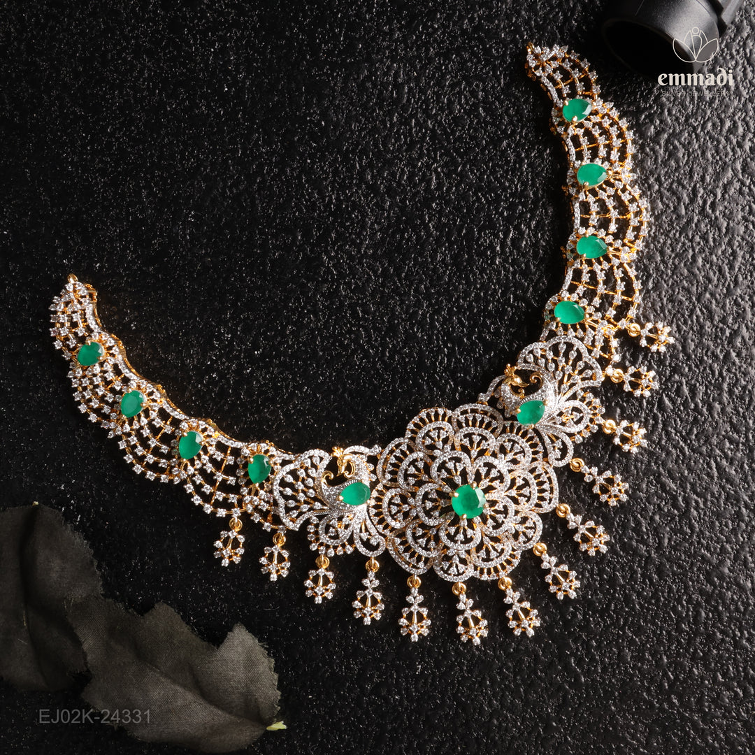 Short Necklace Premium Cz