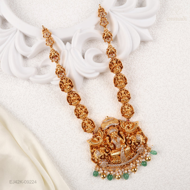 Short Necklace Premium Nakshi