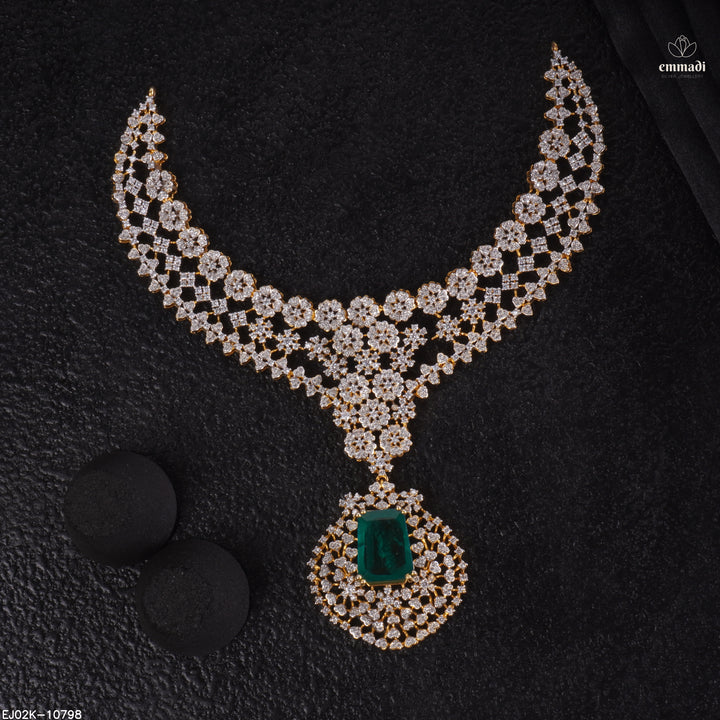 Short Necklace Premium Cz