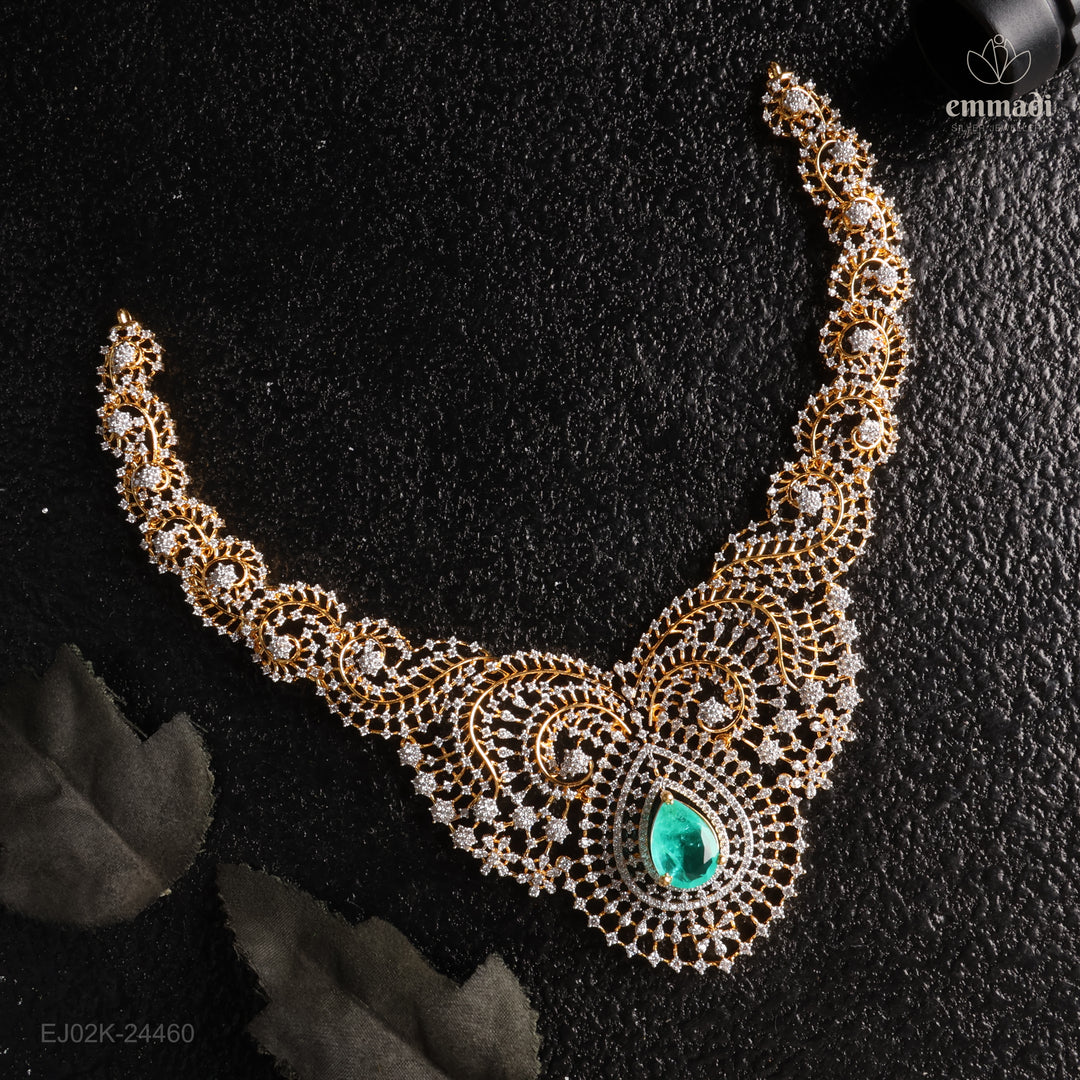 Short Necklace Premium Cz