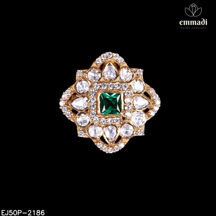 Pendant Brouch Moissanite