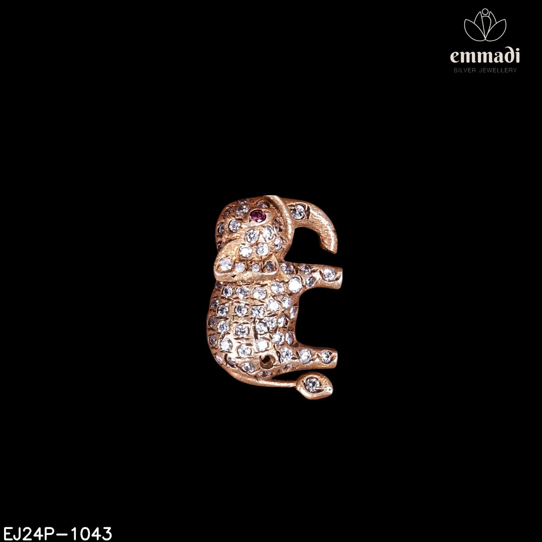 Pendant Brouch Moissanite