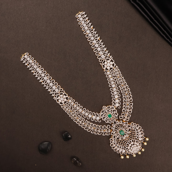 Long Necklace Premium Cz