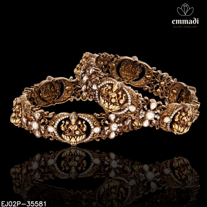 Bangles Moissanite Nakshi