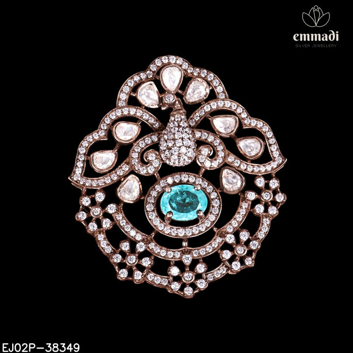 Pendant Brouch Moissanite