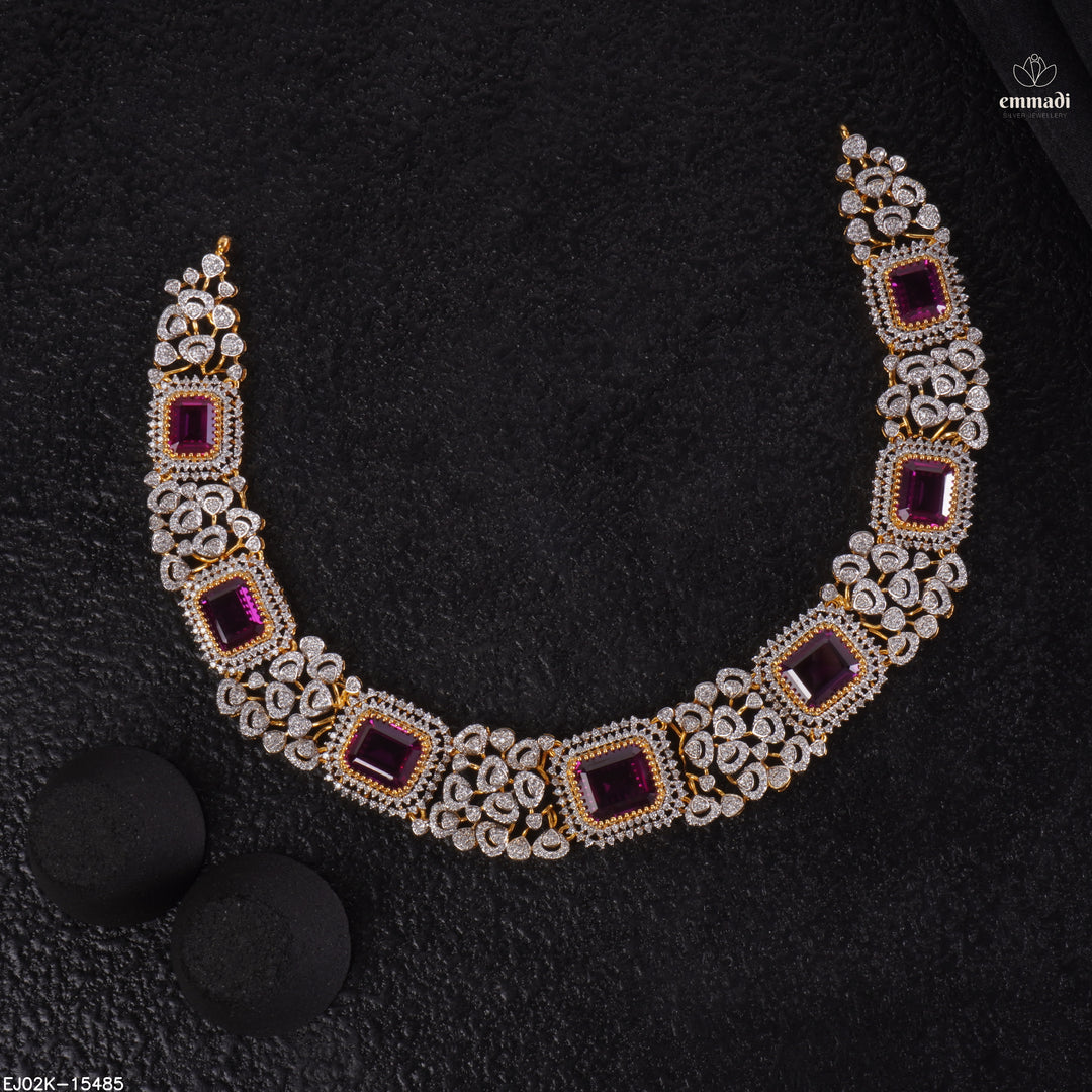 Short Necklace Premium Cz