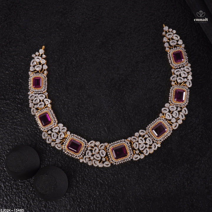 Short Necklace Premium Cz