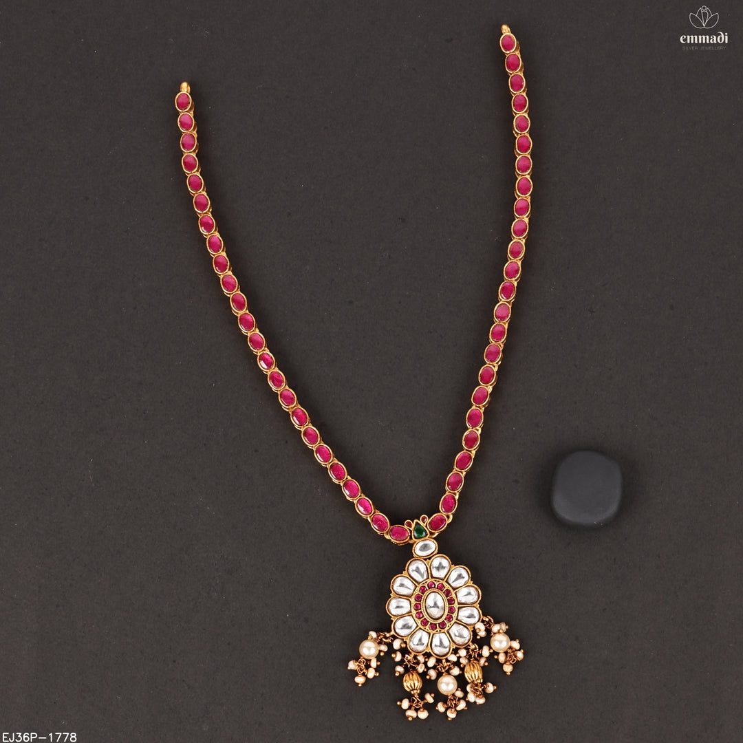 Short Haram Kundan Nakshi