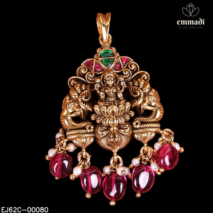 Pendant Premium Kundan Nakshi