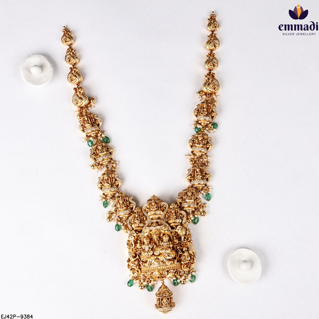 Long Necklace Premium Nakshi