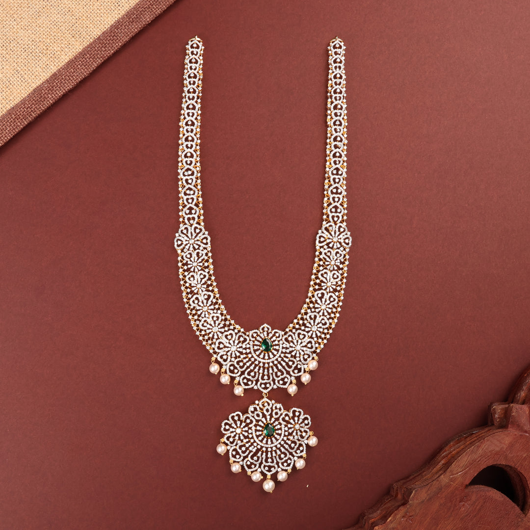 Long Necklace Premium Cz