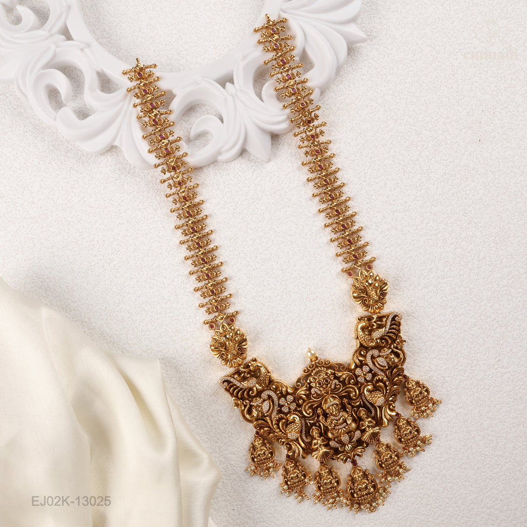 Long Necklace Premium Nakshi