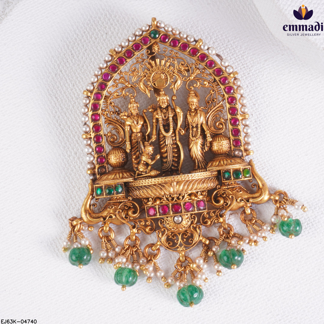 Pendant Kundan Nakshi