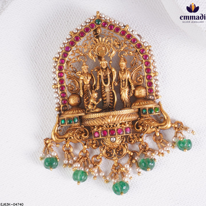 Pendant Kundan Nakshi