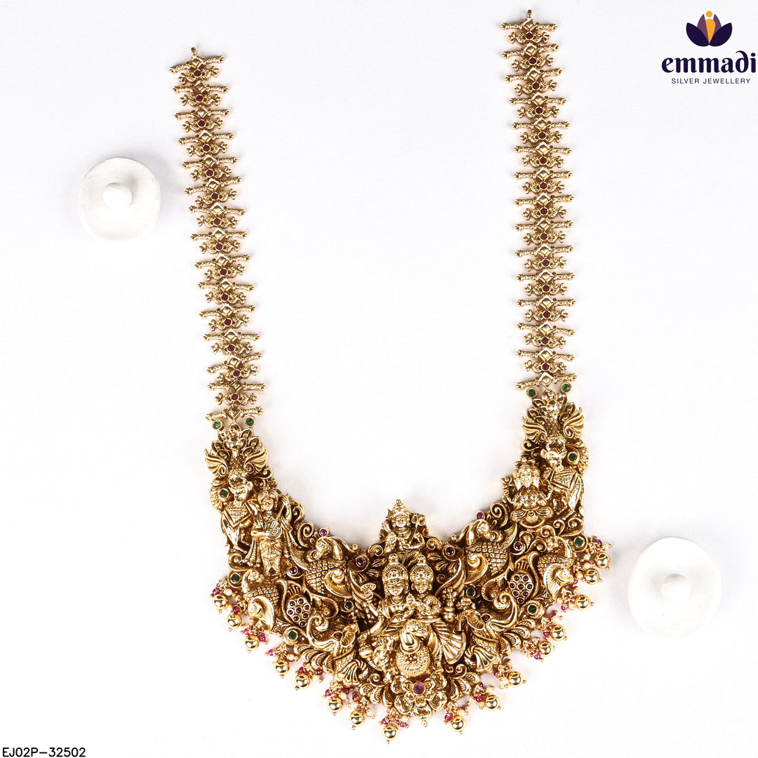 Long Necklace Premium Nakshi