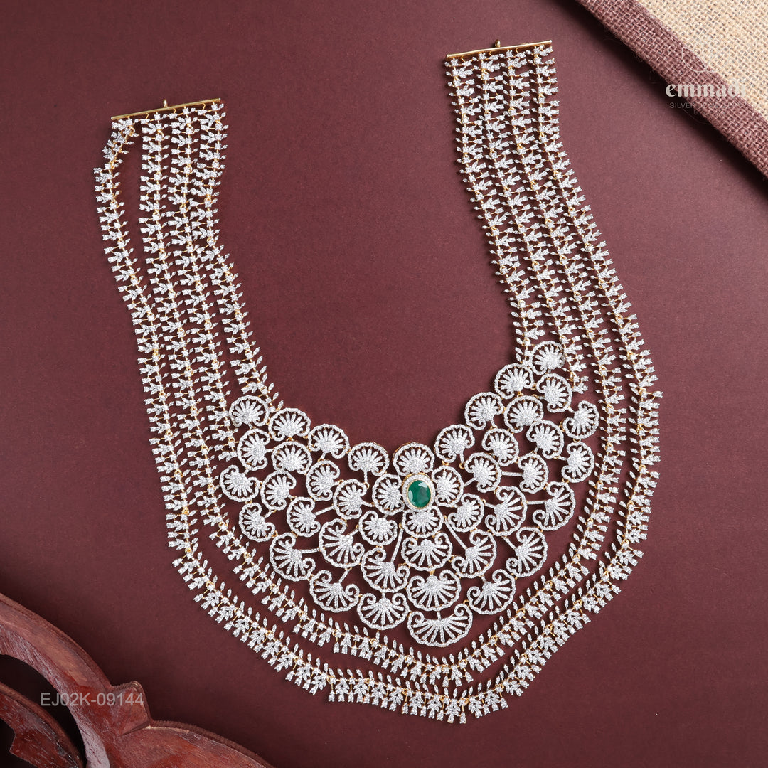 Long Necklace Premium Cz