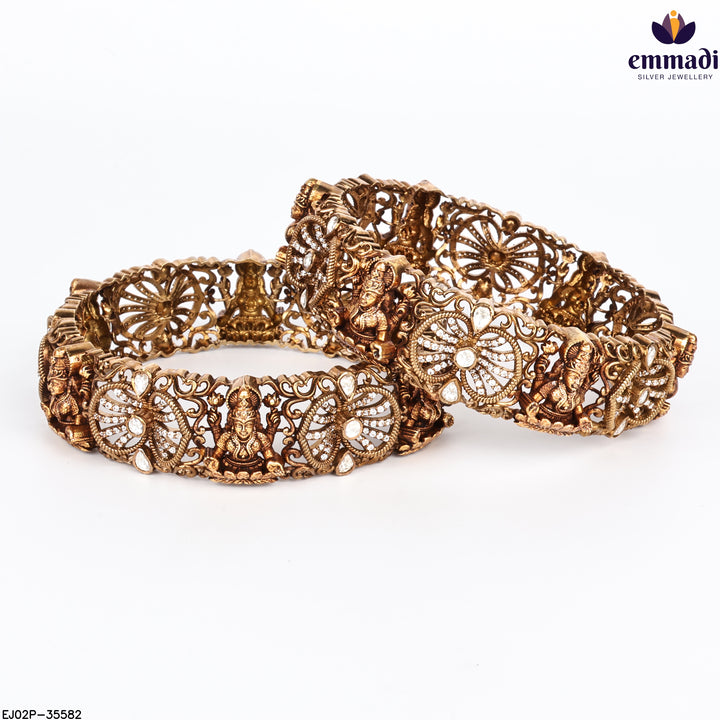 Bangles Moissanite Nakshi