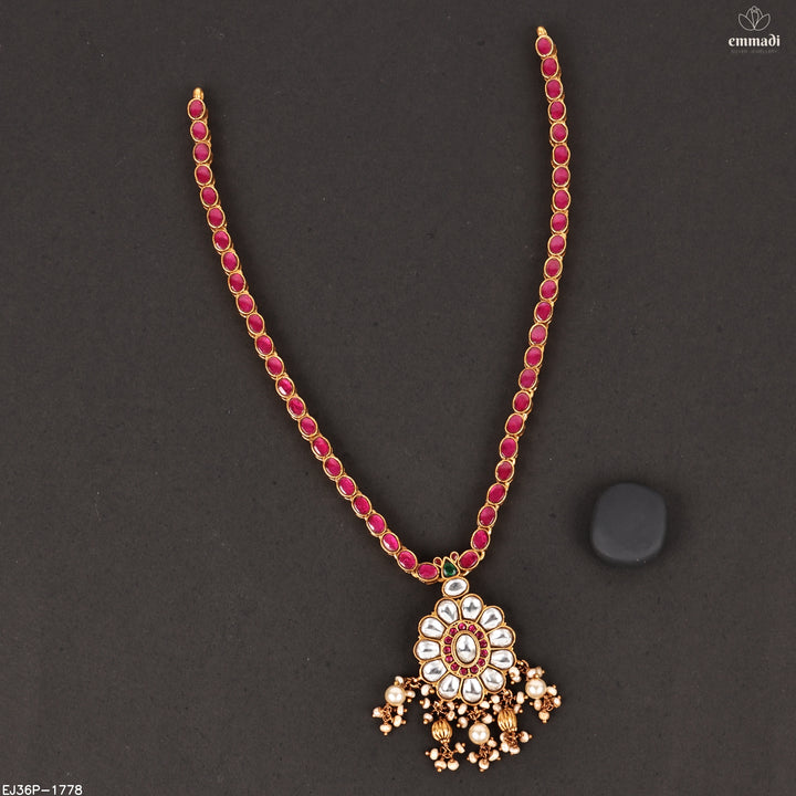 Short Haram Kundan Nakshi