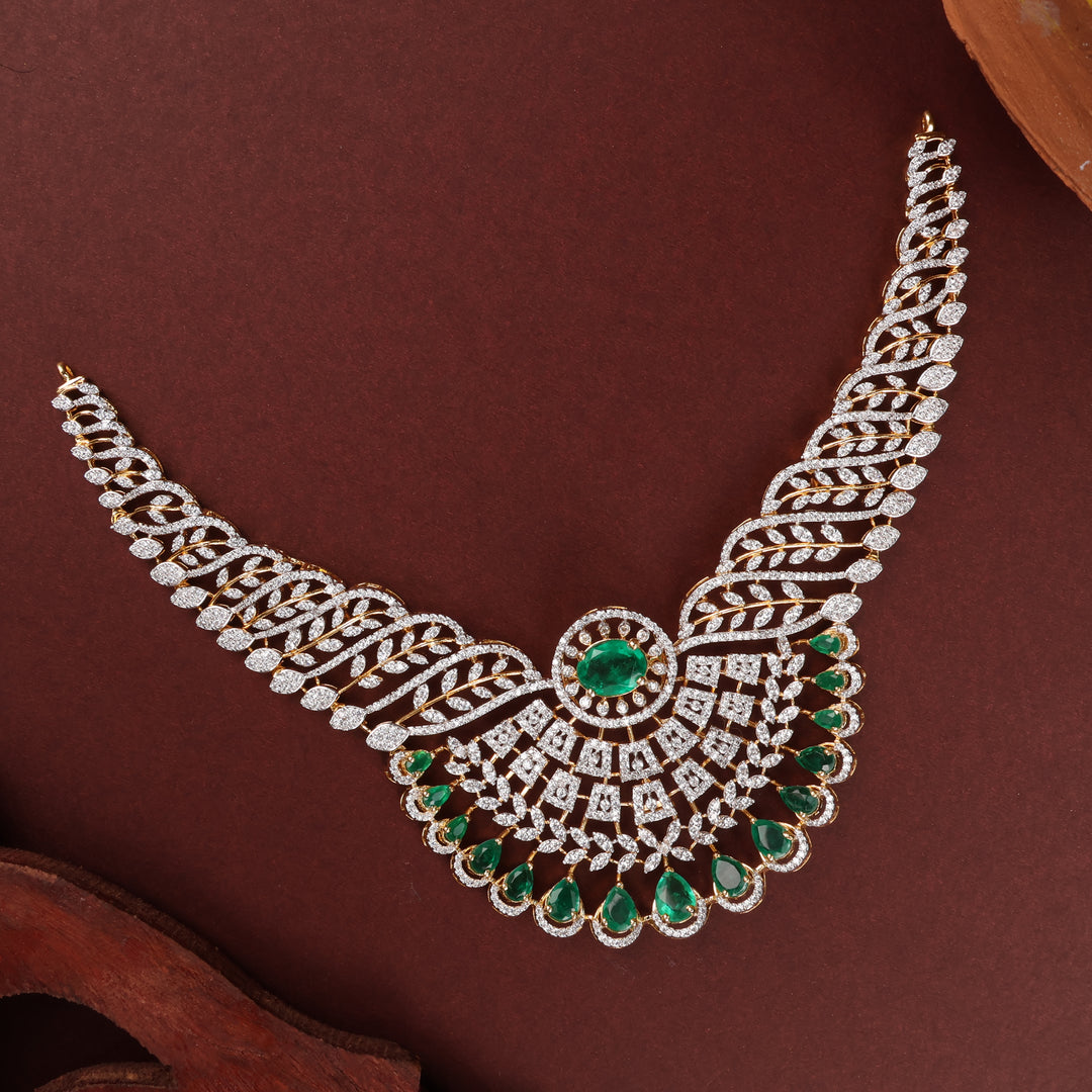 Short Necklace Premium Cz