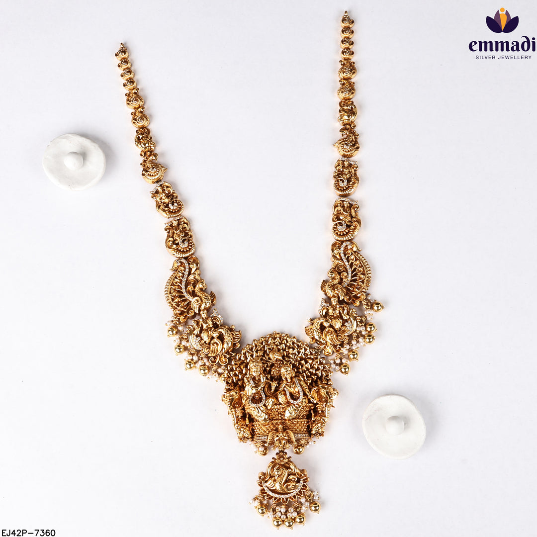 Long Necklace Premium Nakshi