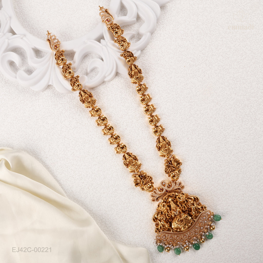 Long Necklace Premium Nakshi