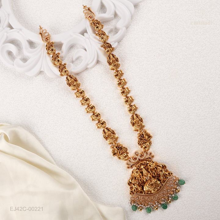 Long Necklace Premium Nakshi