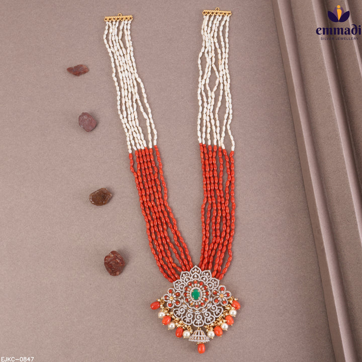 Long Necklace Premium Cz