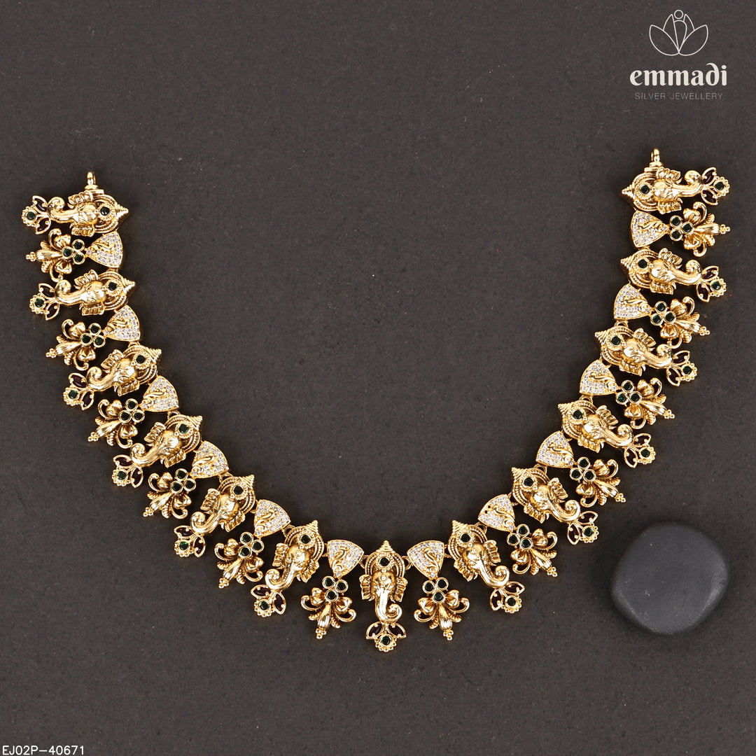 Short Necklace Antique