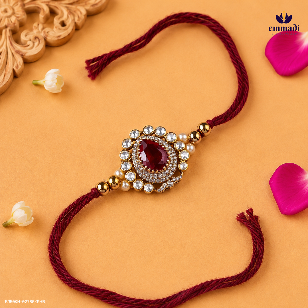 RAKHI,RAKHI MOISSANITE