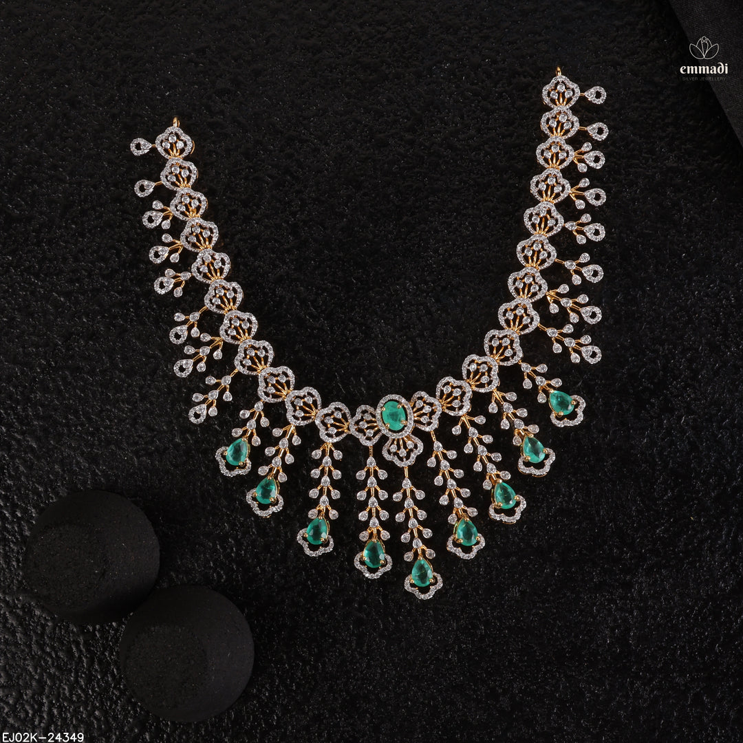 Short Necklace Premium Cz