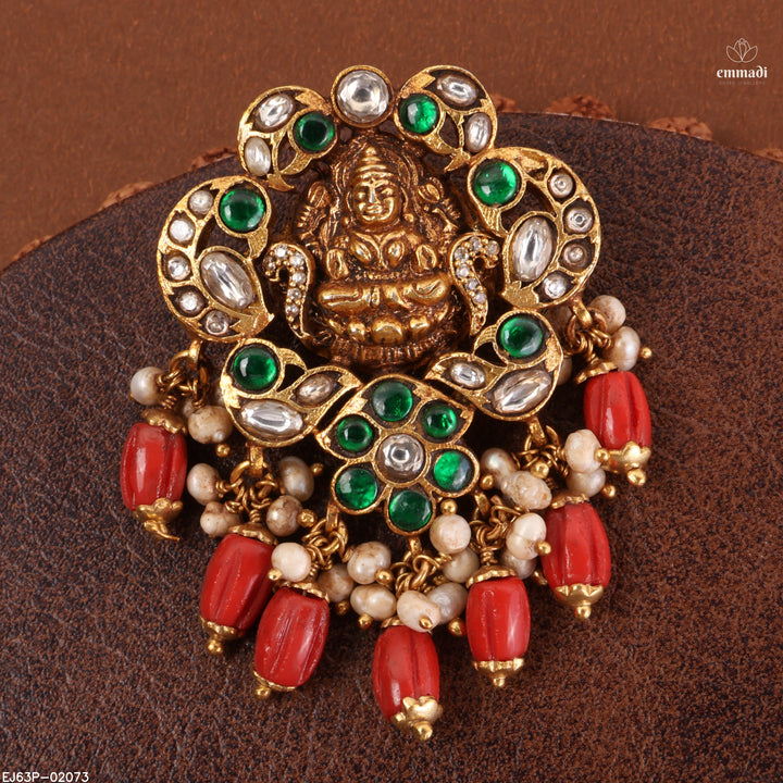 Pendant Kundan Nakshi