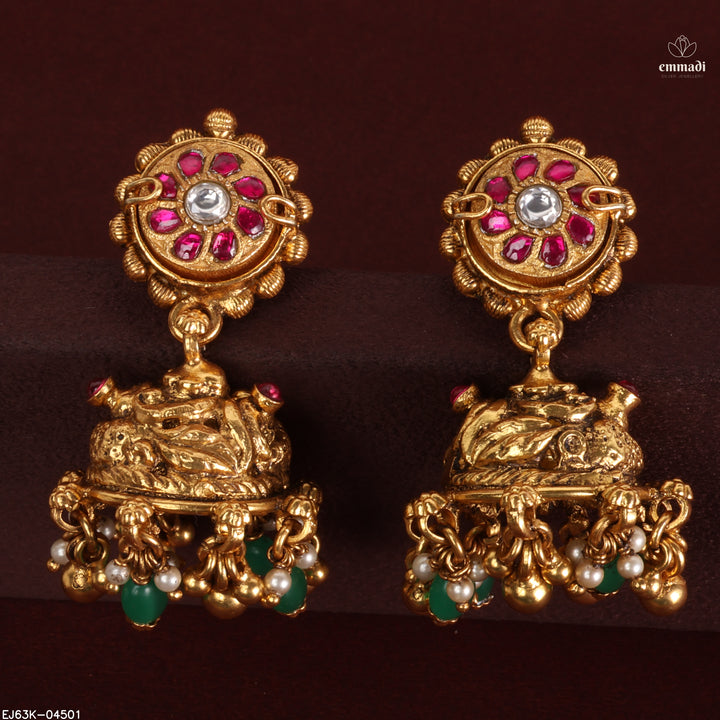 Jhumka Kundan Nakshi