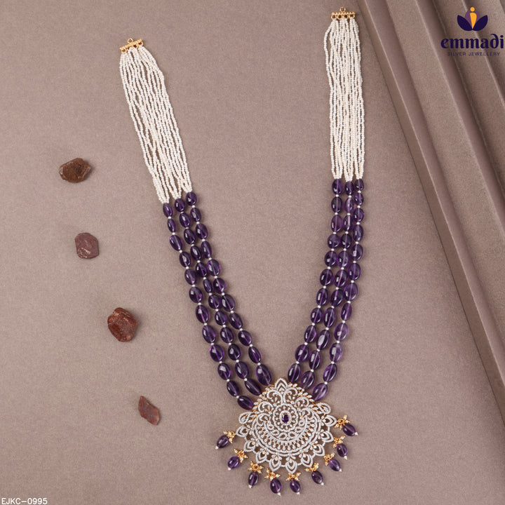 Long Necklace Premium Cz