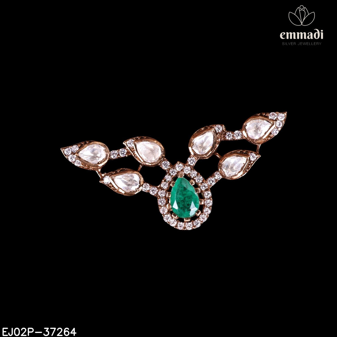 Pendant Brouch Moissanite