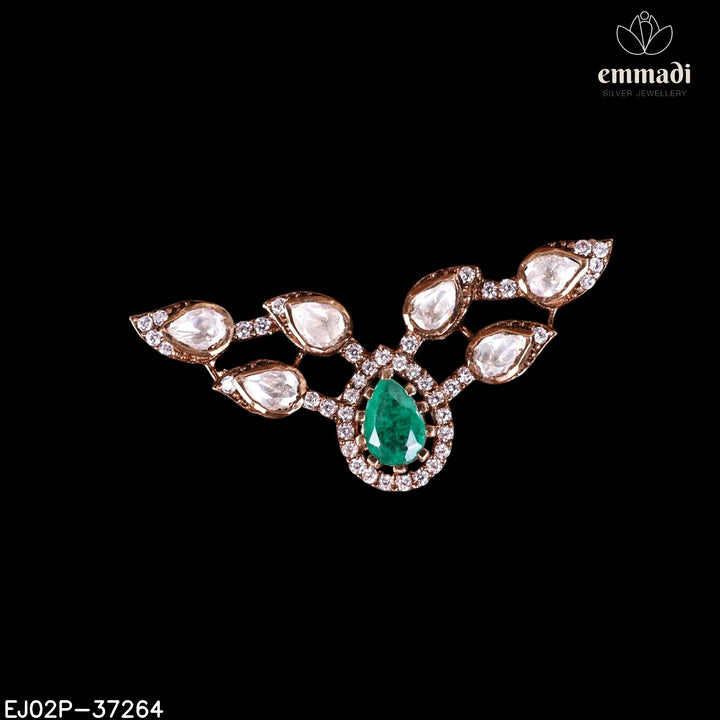 Pendant Brouch Moissanite