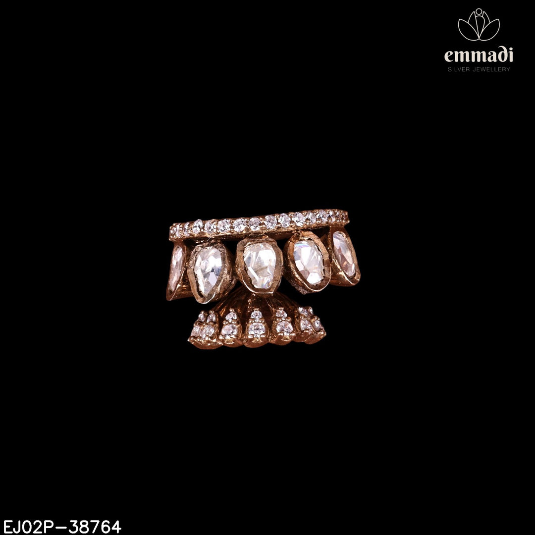 Pendant Brouch Moissanite