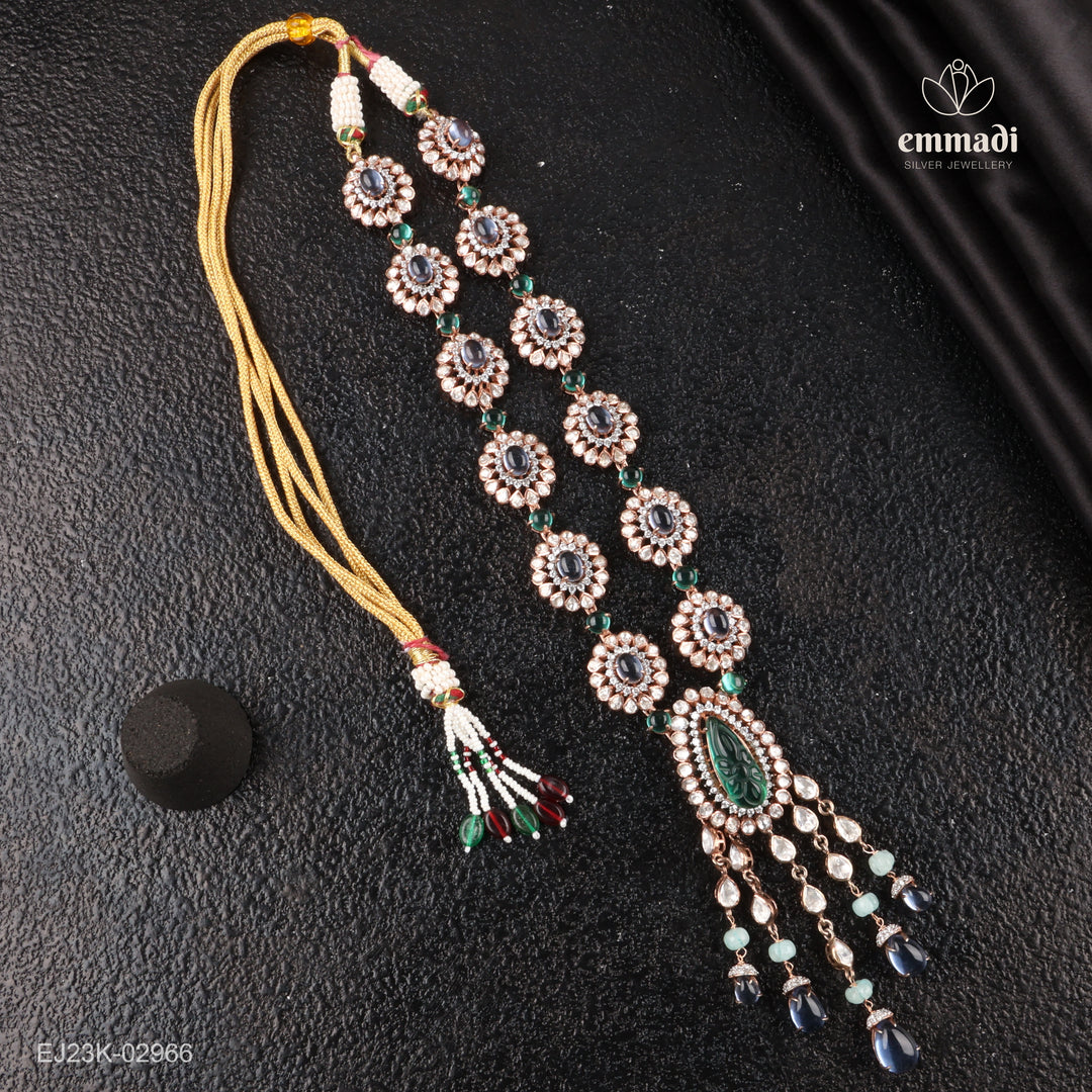 Long Necklace Gem Stone