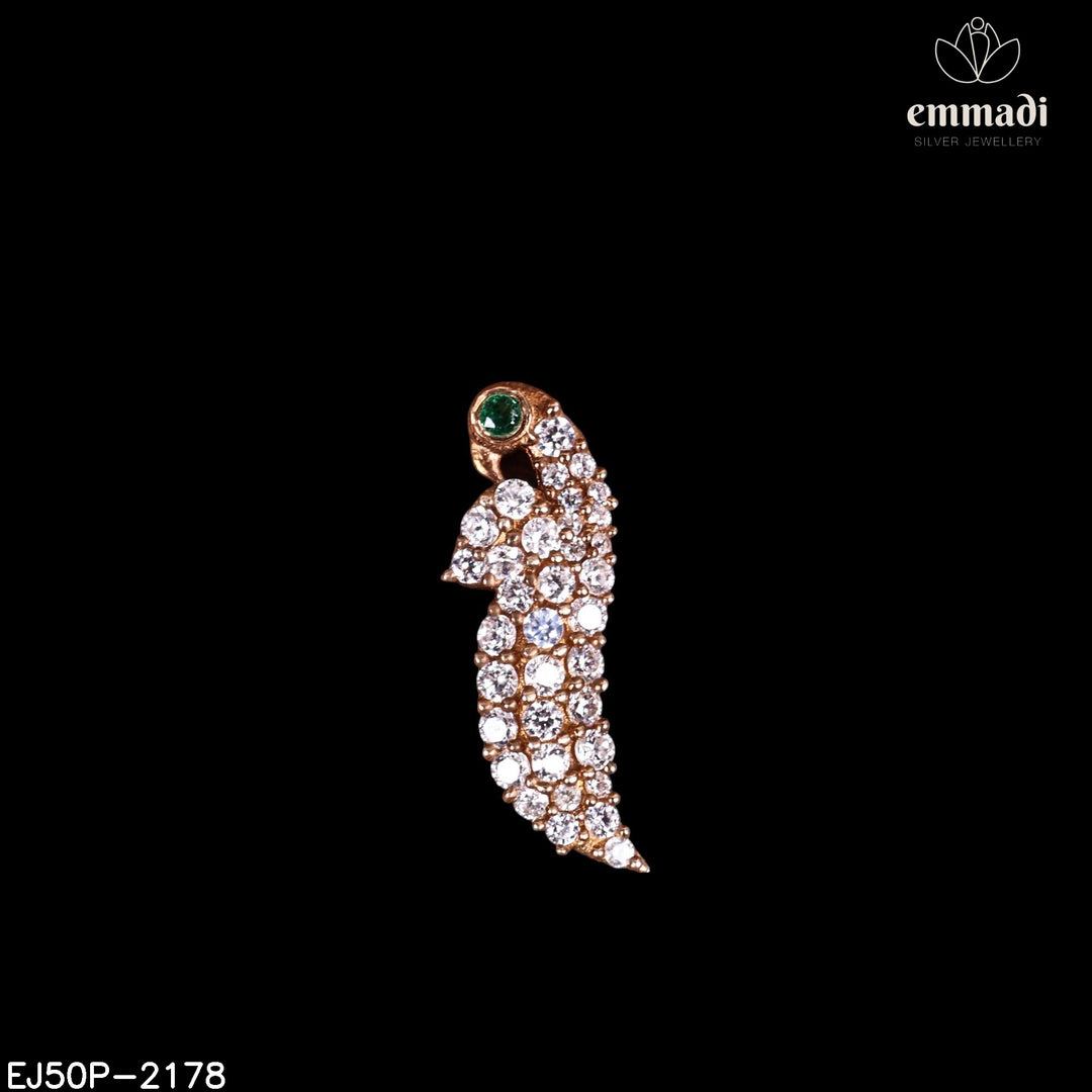 Pendant Brouch Moissanite