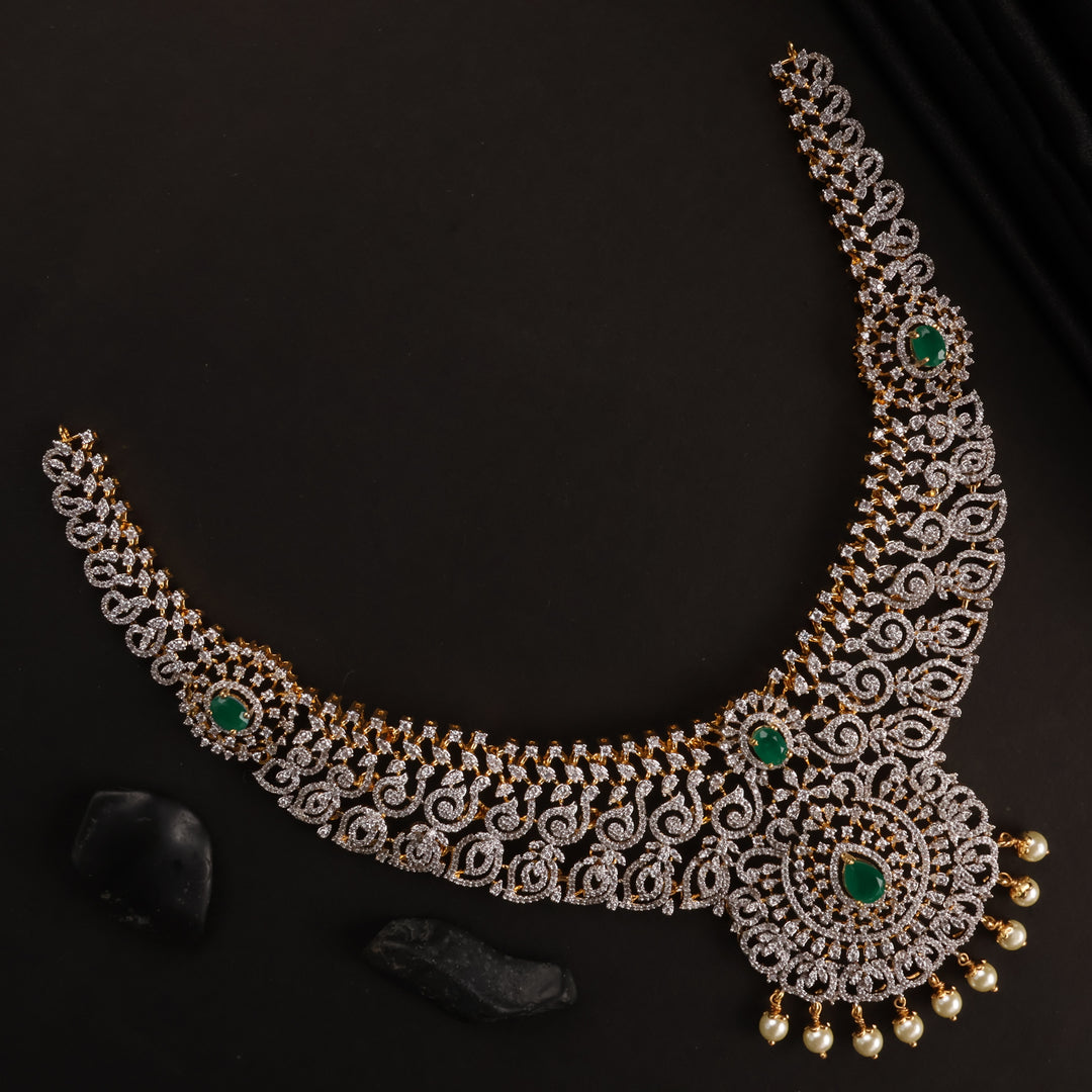 Short Necklace Premium Cz