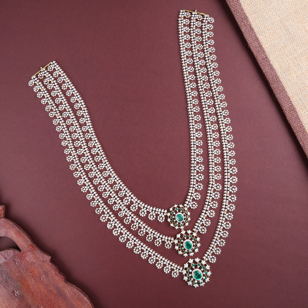 Long Necklace Premium Cz