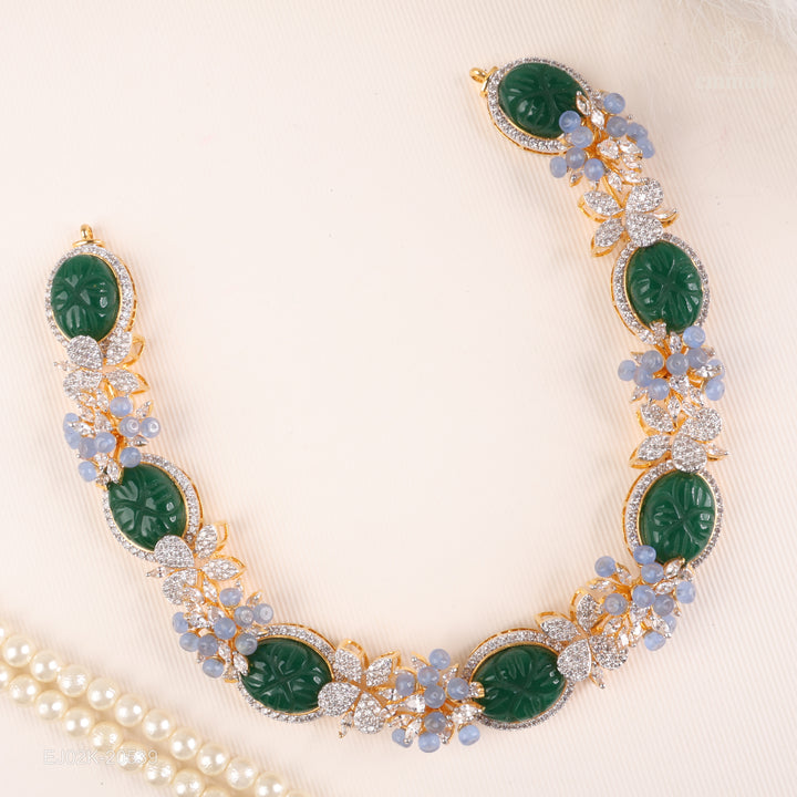 Short Necklace Gem Stone