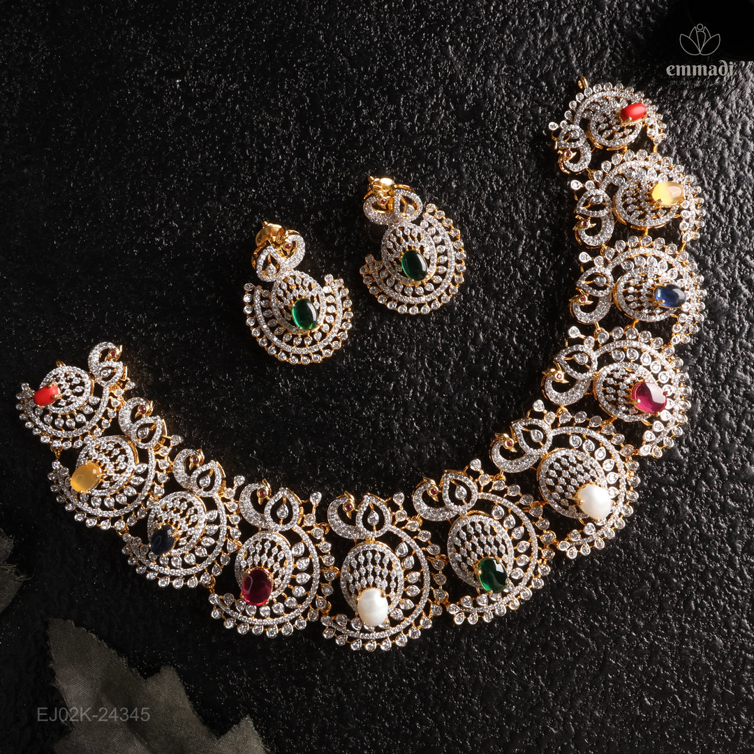 Short Necklace Premium Cz