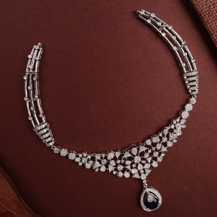 Short Necklace Premium Cz